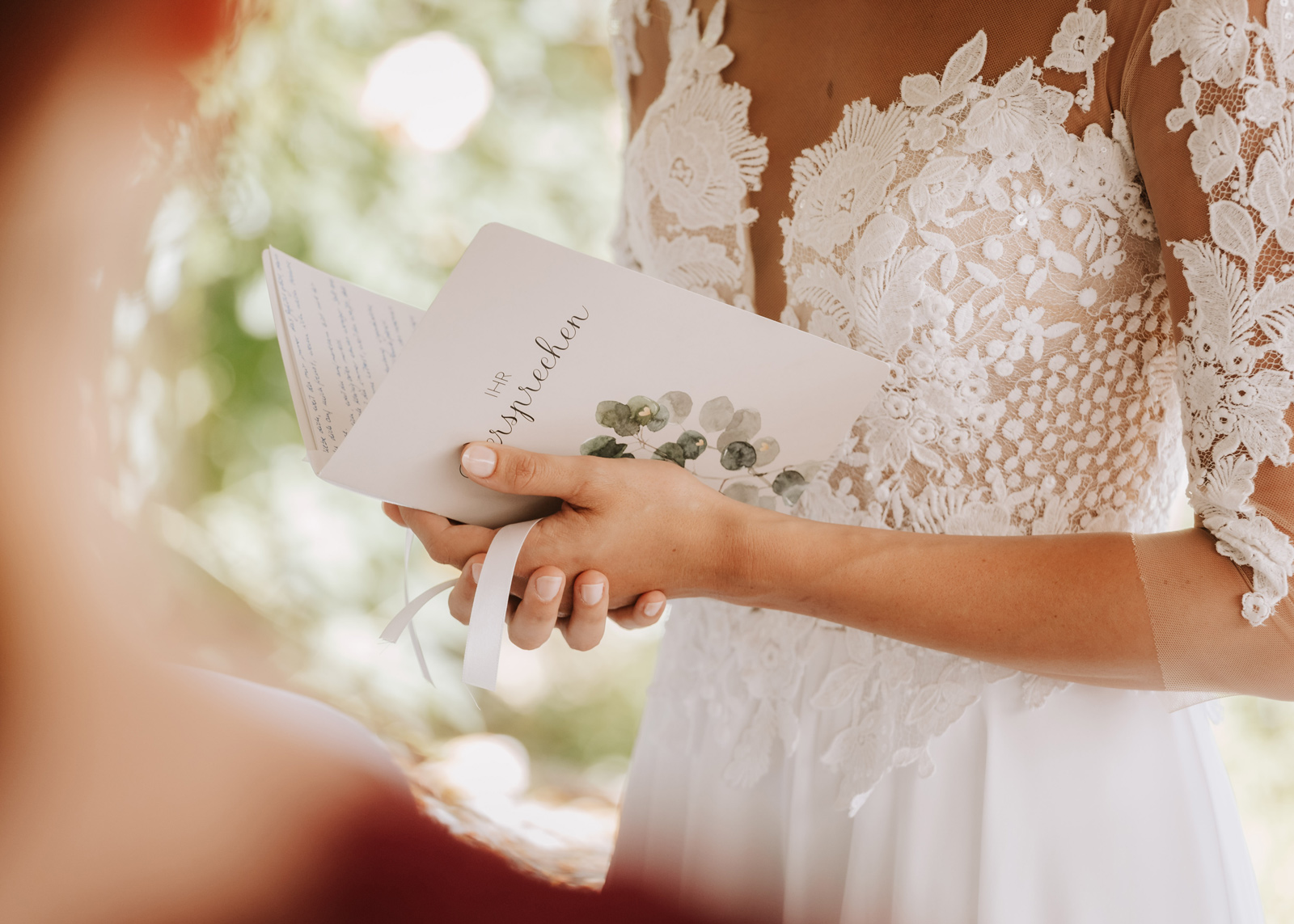 Freie Trauung fotografiert von Hochzeitsfotograf in Leipzig