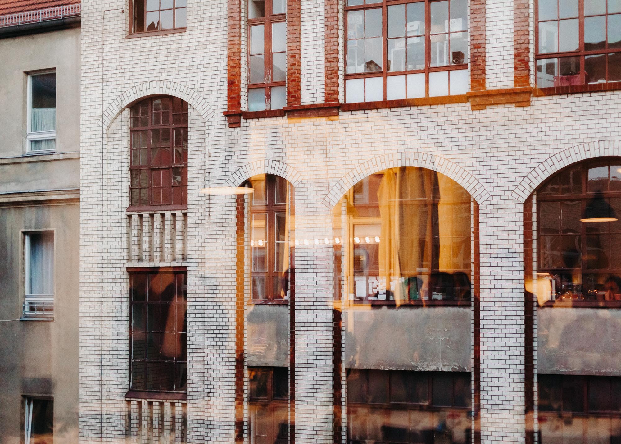 Hinterhof in Leipzig. Eventlocation für Hochzeit