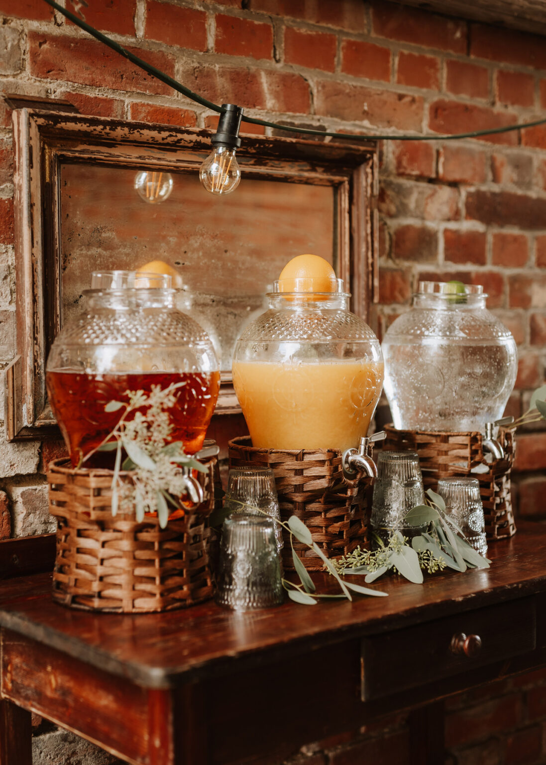 Saftbar bei Hochzeit